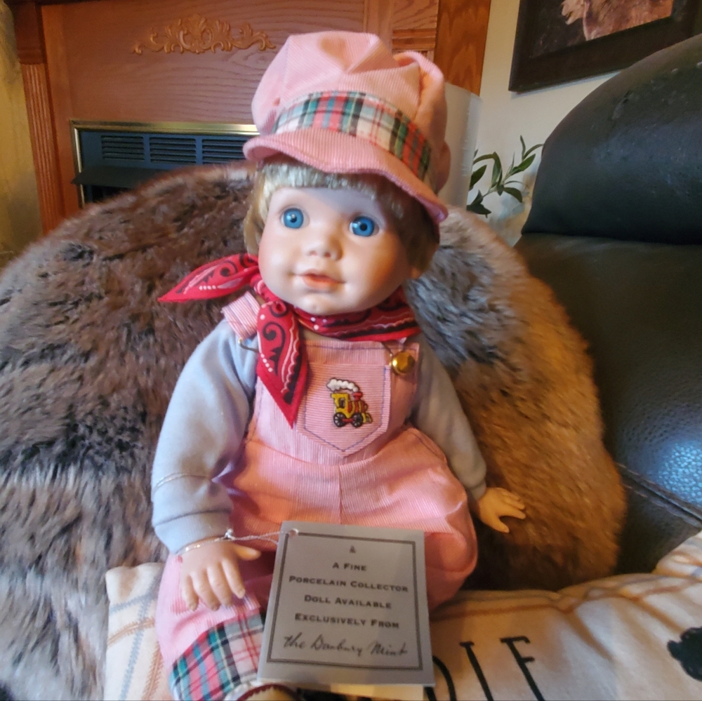 Danbury Mint Jimmy Porcelain doll